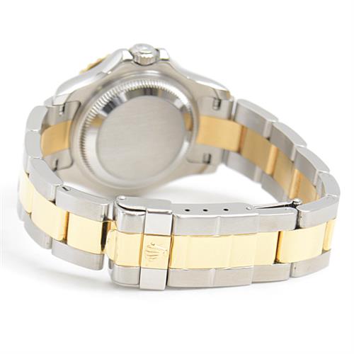 ロレックス 時計 レディース ヨットマスター 自動巻 A番 ホワイト文字盤 SS×YG ROLEX 169623 中古
