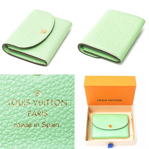 ルイヴィトン 財布 レディース アンプラント ポルトモネ ロザリ 日本先行 コインケース ライトグリーン Louis Vuitton M81922 未使用展示品