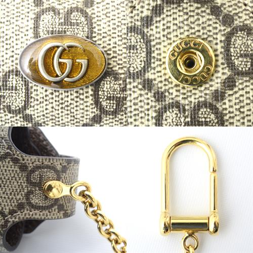 グッチ ブランド小物 ユニセックス オフィディア GG AirPodsケース PVC GUCCI 596720 中古