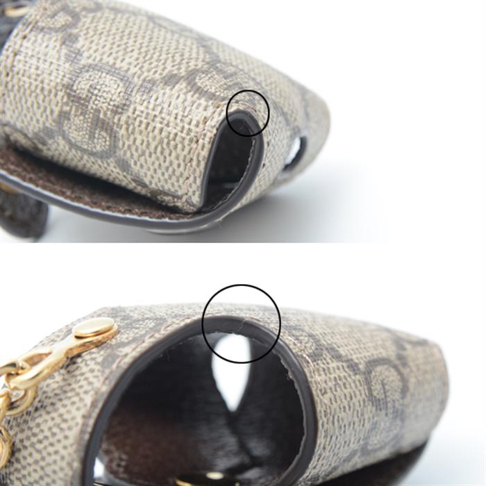グッチ ブランド小物 ユニセックス オフィディア GG AirPodsケース PVC GUCCI 596720 中古