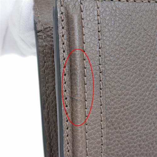 クロエ 財布 レディース パラティ ロングウォレット 二つ折り長財布 レザー ブラウン Chloe 3P0389 中古