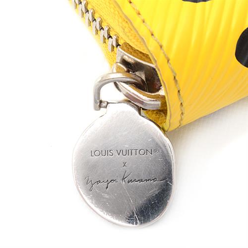 ルイヴィトン 財布 レディース エピ ジッピーウォレット ラウンドファスナー長財布 草間彌生 LV×YK イエロー M81960 Louis Vuitton 中古