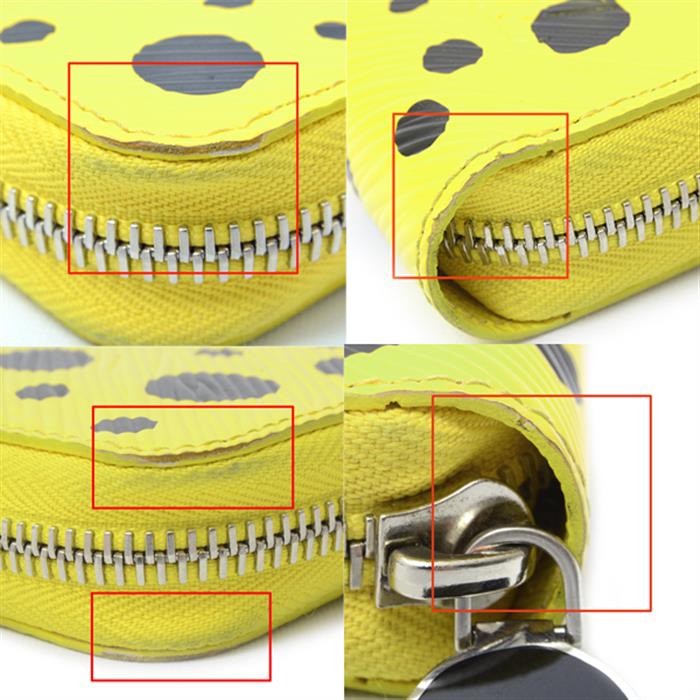 ルイヴィトン 財布 レディース エピ ジッピーウォレット ラウンドファスナー長財布 草間彌生 LV×YK イエロー M81960 Louis Vuitton 中古