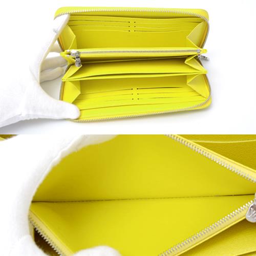 ルイヴィトン 財布 レディース エピ ジッピーウォレット ラウンドファスナー長財布 草間彌生 LV×YK イエロー M81960 Louis Vuitton 中古