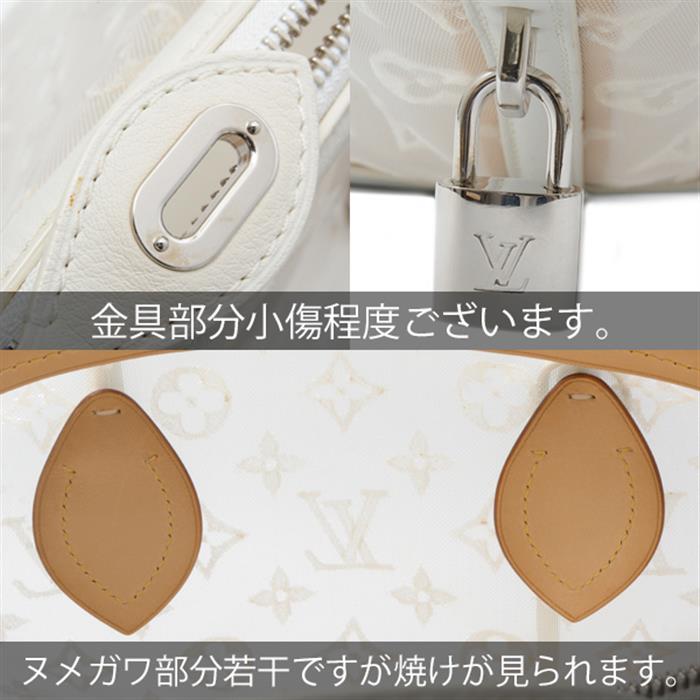 ルイヴィトン バッグ レディース トランスペアレンス ロックイット イーストウエスト ハンドバッグ ホワイト Louis Vuitton M40701 中古