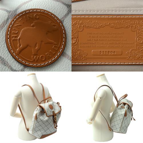 ハンティングワールド バッグ レディース バックパック PVC HUNTING WORLD 中古