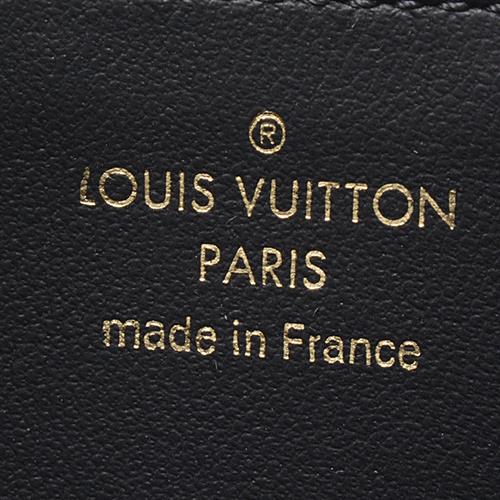 ルイヴィトン 財布 レディース ポルトフォイユ カプシーヌ 長財布 ブラック Louis Vuitton M64551 中古