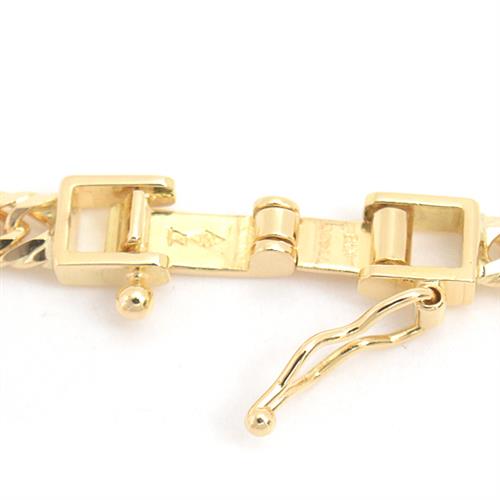 喜平 ネックレス K18 8面カット トリプル 20g 50cm 造幣局検定刻印入 メンズ レディース チェーン イエローゴールド YG 中古