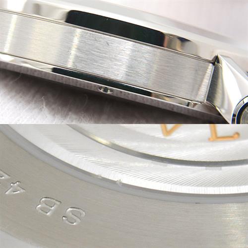 ブルガリ 時計 メンズ ソティリオ レトログラード 125周年記念モデル ホワイト文字盤 自動巻き ステンレス BVLGARI SB42SDR SS 中古