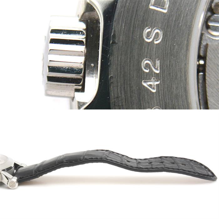 ブルガリ 時計 メンズ ソティリオ レトログラード 125周年記念モデル ホワイト文字盤 自動巻き ステンレス BVLGARI SB42SDR SS 中古