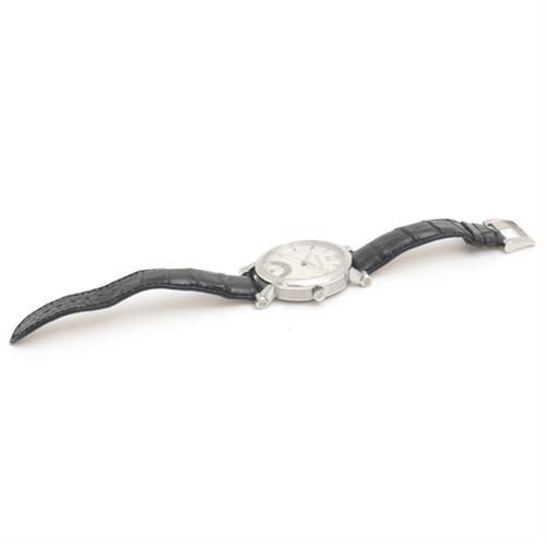 ブルガリ 時計 メンズ ソティリオ レトログラード 125周年記念モデル ホワイト文字盤 自動巻き ステンレス BVLGARI SB42SDR SS 中古