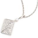 ハリーウィンストン ネックレス レディース ウィズラブ フロム ダイヤモンド ネックレス プラチナ HARRY WINSTON PT950 中古