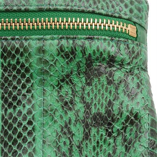 ジミーチュウ バッグ レディース メンズ パイソン クラッチバッグ グリーン 緑 JIMMY CHOO 中古