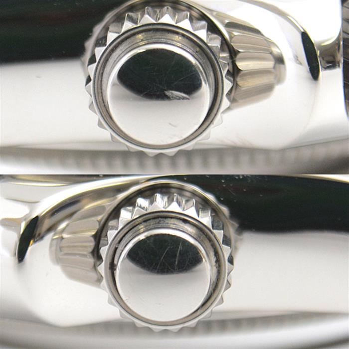 ロレックス 時計 メンズ デイトナ ブラック文字盤 自動巻き ランダム ステンレス ROLEX 116520 SS 中古