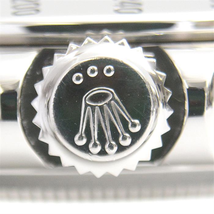 ロレックス 時計 メンズ デイトナ ブラック文字盤 自動巻き ランダム ステンレス ROLEX 116520 SS 中古