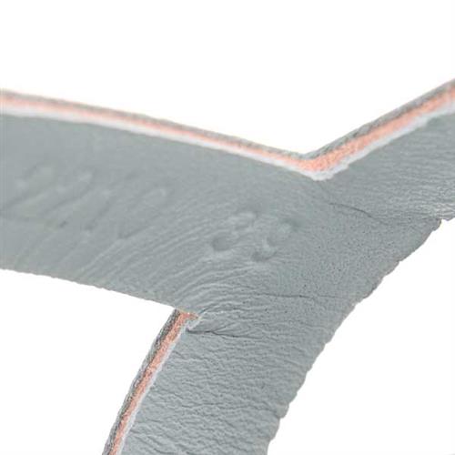 エルメス 靴 レディース サンダル ジプシー サイズ39 24.5cm ヴェール・ドー 水色 ナッパレザー HERMES 未使用展示品