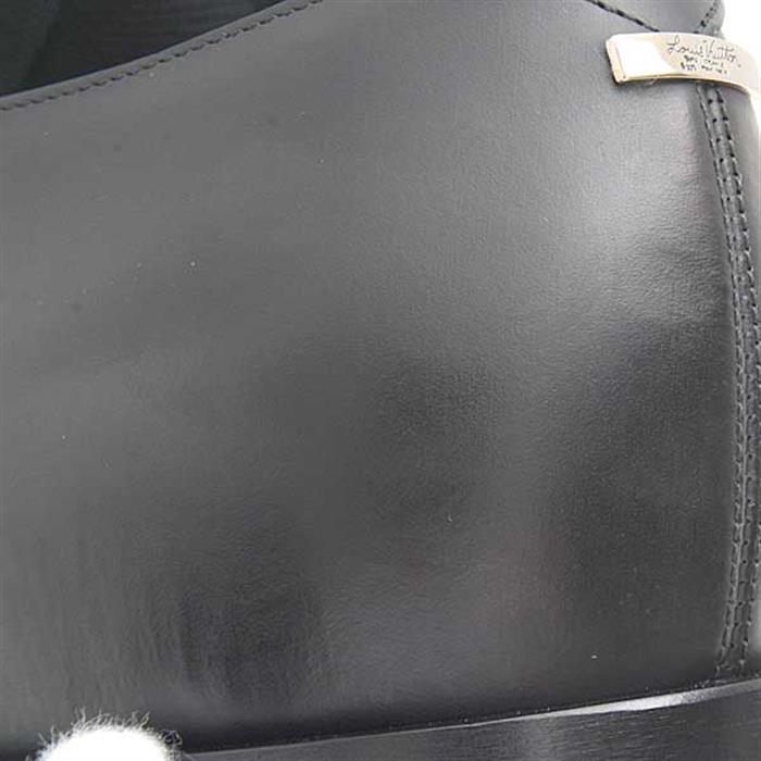 ルイヴィトン 靴 メンズ ダービー ドレスシューズ フォーマル サイズ7 日本サイズ26cm ブラック Louis Vuitton 中古