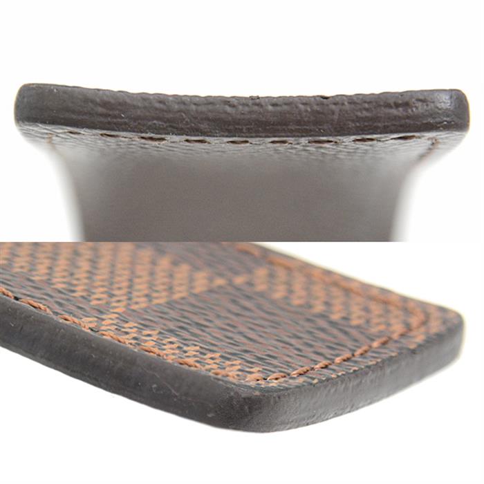 ルイヴィトン 服飾小物 メンズ ダミエ サンチュール アンヴァントゥール ベルト サイズ95/38 ブラウン Louis Vuitton M9677 中古