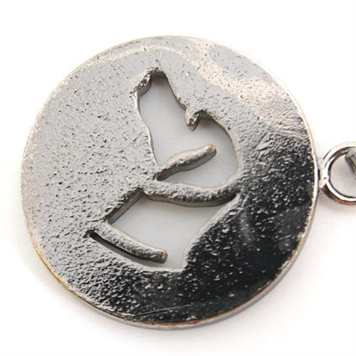 エルメス 小物 レディース アミュレット4 キーチャーム バッグチャーム シルバー HERMES メタル 中古