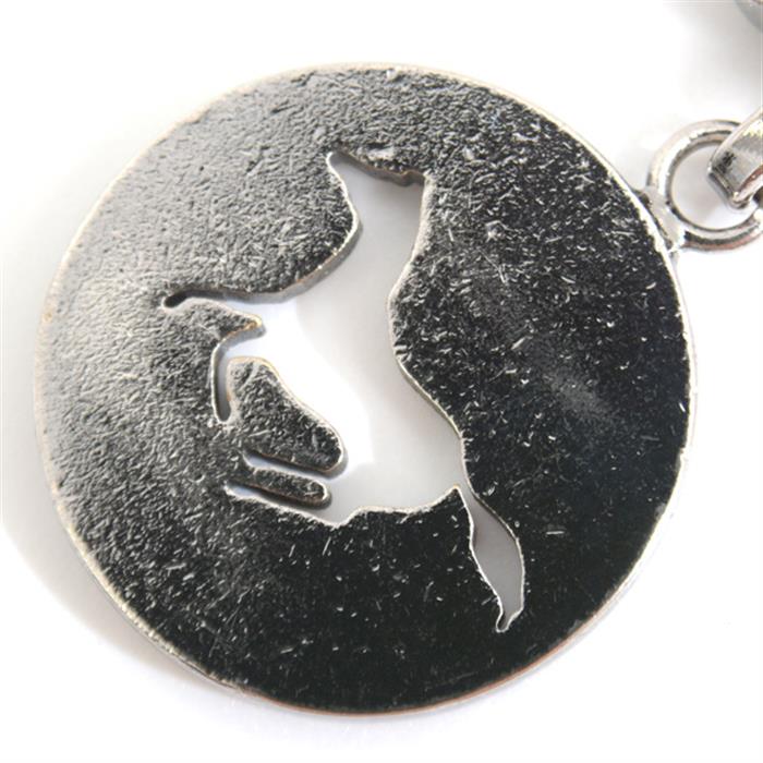 エルメス 小物 レディース アミュレット4 キーチャーム バッグチャーム シルバー HERMES メタル 中古