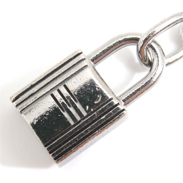 エルメス 小物 レディース アミュレット4 キーチャーム バッグチャーム シルバー HERMES メタル 中古