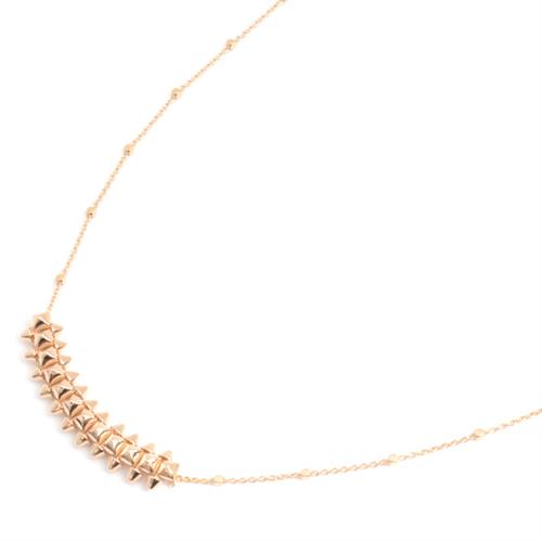 カルティエ ネックレス レディース クラッシュ ドゥ カルティエ MM ネックレス ピンクゴールド Cartier 750PG 中古