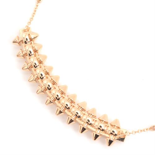 カルティエ ネックレス レディース クラッシュ ドゥ カルティエ MM ネックレス ピンクゴールド Cartier 750PG 中古