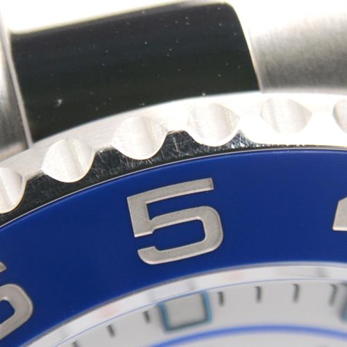 ロレックス 時計 メンズ ヨットマスターⅡ ランダム ホワイト文字盤 自動巻き ステンレス ROLEX 116680 SS 中古