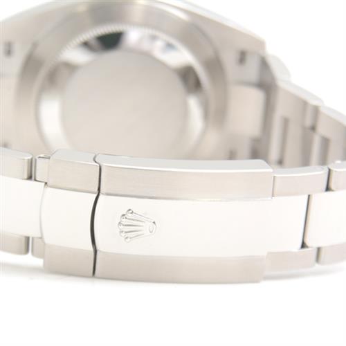 ロレックス 時計 メンズ デイトジャスト アズーロブルー文字盤 ローマ数字 自動巻き ランダム ステンレス ROLEX SS×750WG 中古