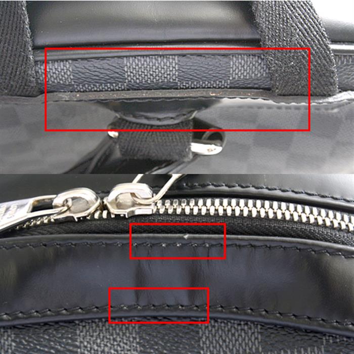 ルイヴィトン バッグ メンズ ダミエ・グラフィット ジョッシュ バッグパック リュック N41473 Louis Vuitton 中古