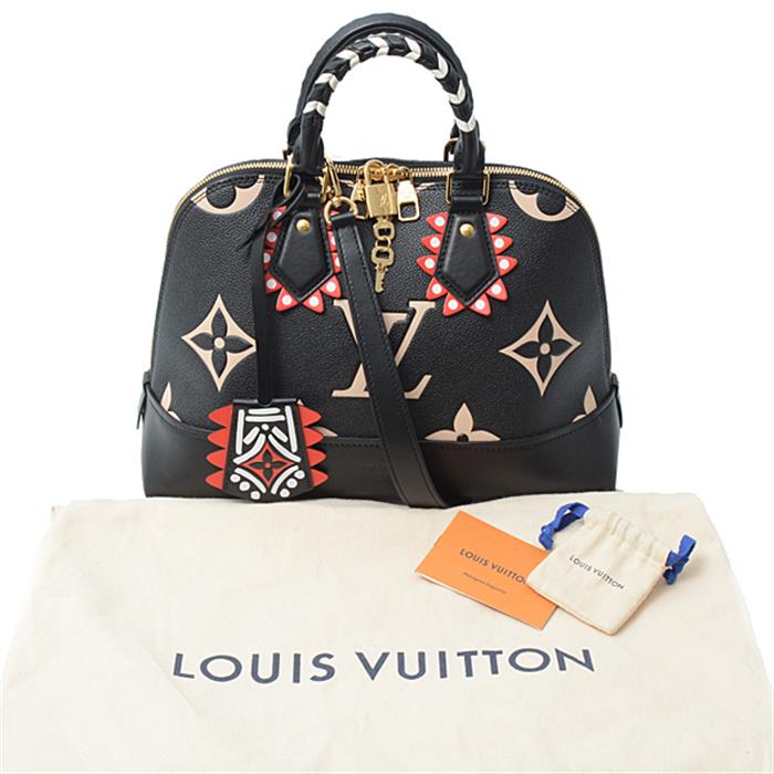 ルイヴィトン バッグ レディース アルマ PM LVクラフティ 2WAYハンドバッグ ショルダーバッグ モノグラムジャイアント Louis Vuitton M45380 中古