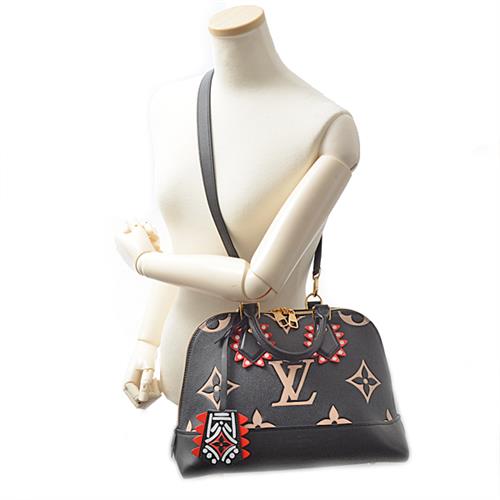 ルイヴィトン バッグ レディース アルマ PM LVクラフティ 2WAYハンドバッグ ショルダーバッグ モノグラムジャイアント Louis Vuitton M45380 中古