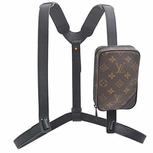 ルイヴィトン バッグ メンズ ユティリティ ハーネスバッグ モノグラム ソーラーレイ Louis Vuitton M44470 中古