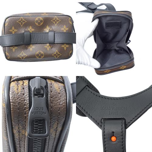 ルイヴィトン バッグ メンズ ユティリティ ハーネスバッグ モノグラム ソーラーレイ Louis Vuitton M44470 中古