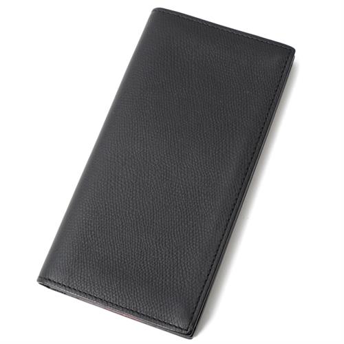 カミーユフォルネ 財布 メンズ ヴェルソ アリゲーター 二つ折り長財布 レザー ブラック CamilleFournet 中古