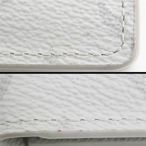 ルイヴィトン 財布 メンズ レディース モノグラム オーガナイザードゥポッシュ カードケース ホワイト Louis Vuitton M61677 中古