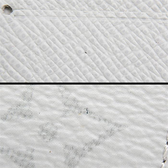 ルイヴィトン 財布 メンズ レディース モノグラム オーガナイザードゥポッシュ カードケース ホワイト Louis Vuitton M61677 中古