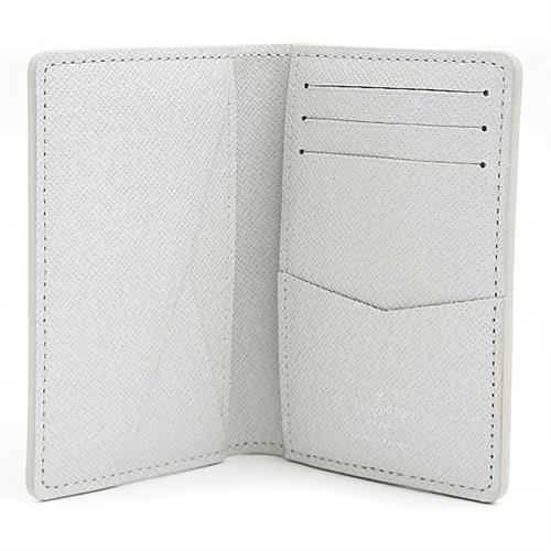 ルイヴィトン 財布 メンズ レディース モノグラム オーガナイザードゥポッシュ カードケース ホワイト Louis Vuitton M61677 中古