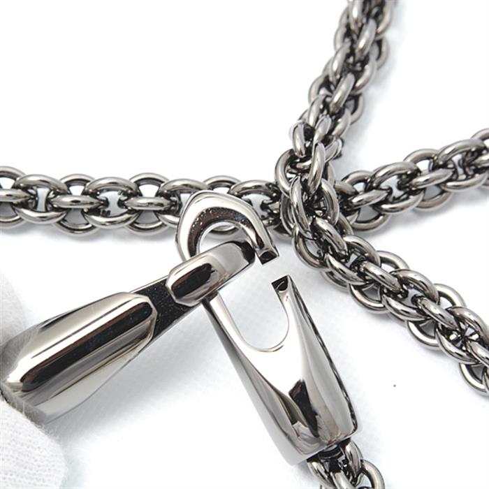 ヴァレンティノ バッグ レディース ロックスタッズ付きチェーンショルダーバッグ レザー ブラック VALENTINO 中古