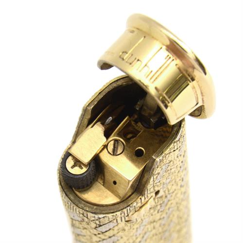 ダンヒル ライター メンズ ドレス ガスライター 18Kアウタージャケット ゴールド dunhill 18KYG WG 中古