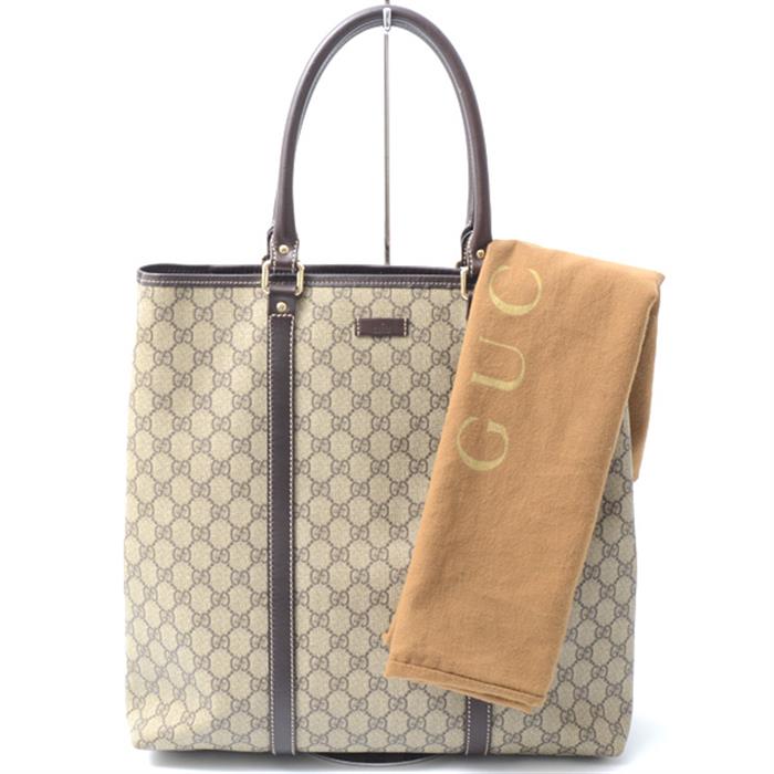 グッチ バッグ ユニセックス GGプラス トートバッグ GUCCI 223668 PVC 中古