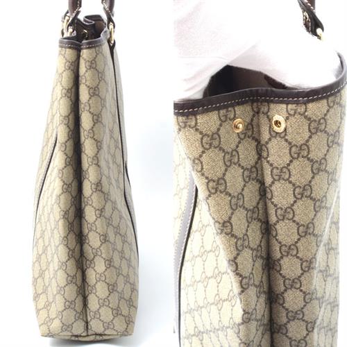 グッチ バッグ ユニセックス GGプラス トートバッグ GUCCI 223668 PVC 中古