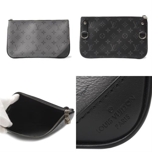 ルイヴィトン バッグ メンズ モノグラムエクリプス トリオ・メッセンジャー ショルダーバッグ Louis Vuitton M69443 中古
