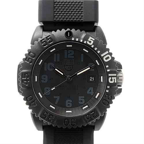 ルミノックス 時計 メンズ ネイビーシールズ カラーマーク 3050シリーズ ブラック文字盤 電池式 Luminox XS.3051.GO.NSF 未使用展示品