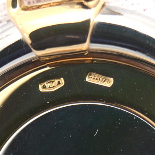 ブルガリ ペンダント レディース ホロスコープ 乙女座 ペンダント トップ ステンレス ゴールド BVLGARI SS×750YG 中古