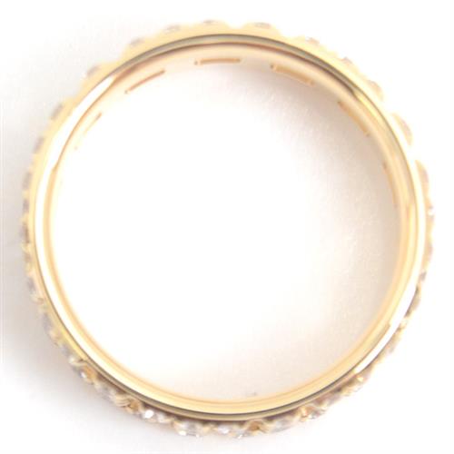 ティファニー 指輪 レディース Tトゥルー ワイド フルダイヤ リング 5.5mm幅 D0.86ct 10号 イエローゴールド TIFFANY 750YG 中古