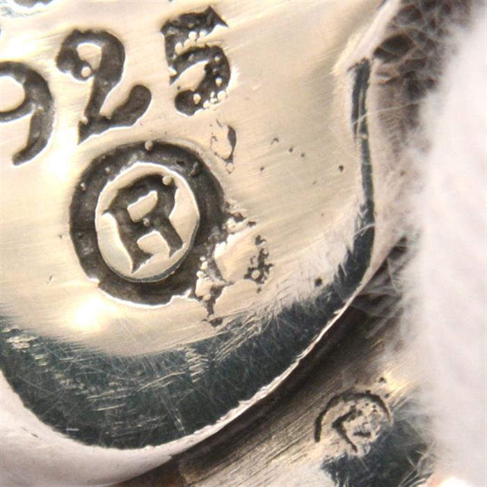 クロムハーツ 指輪 メンズ リップ＆タン ミディアム リング 22.5号 インボイス付 シルバー CHROME HEARTS SV925 中古