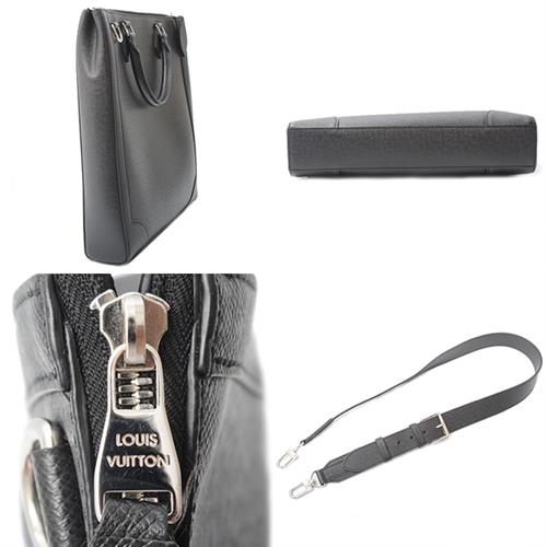 ルイヴィトン バッグ メンズ ヴァーティカル トート 2WAY ショルダーバッグ タイガ ノワール Louis Vuitton M30811 中古