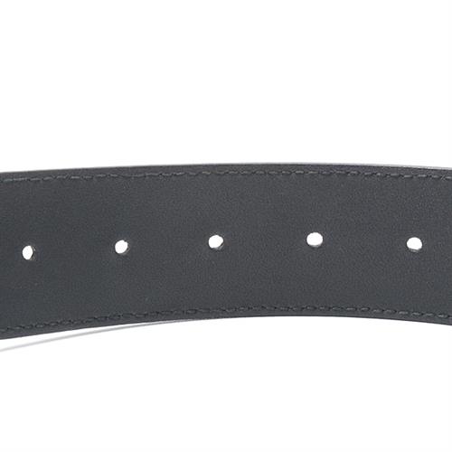 グッチ ベルト メンズ GGマーモント レザー ブラック×ゴールドバックル 77cm～87cm対応 GUCCI 406831 中古