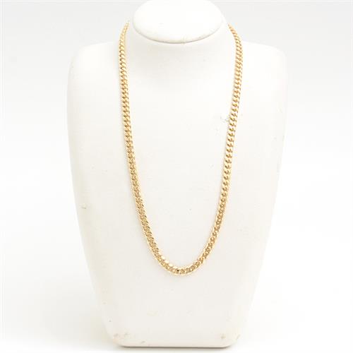 喜平 ネックレス K18 6面カット 50g 50cm 造幣局検定刻印入 メンズ レディース チェーン イエローゴールド YG 中古